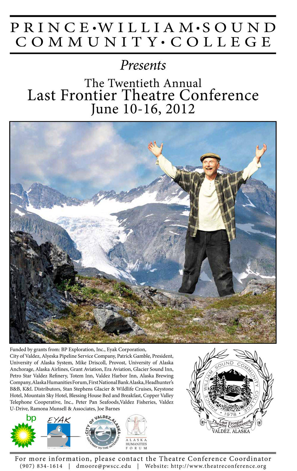 2012 Last Frontier Theatre Conference Poster