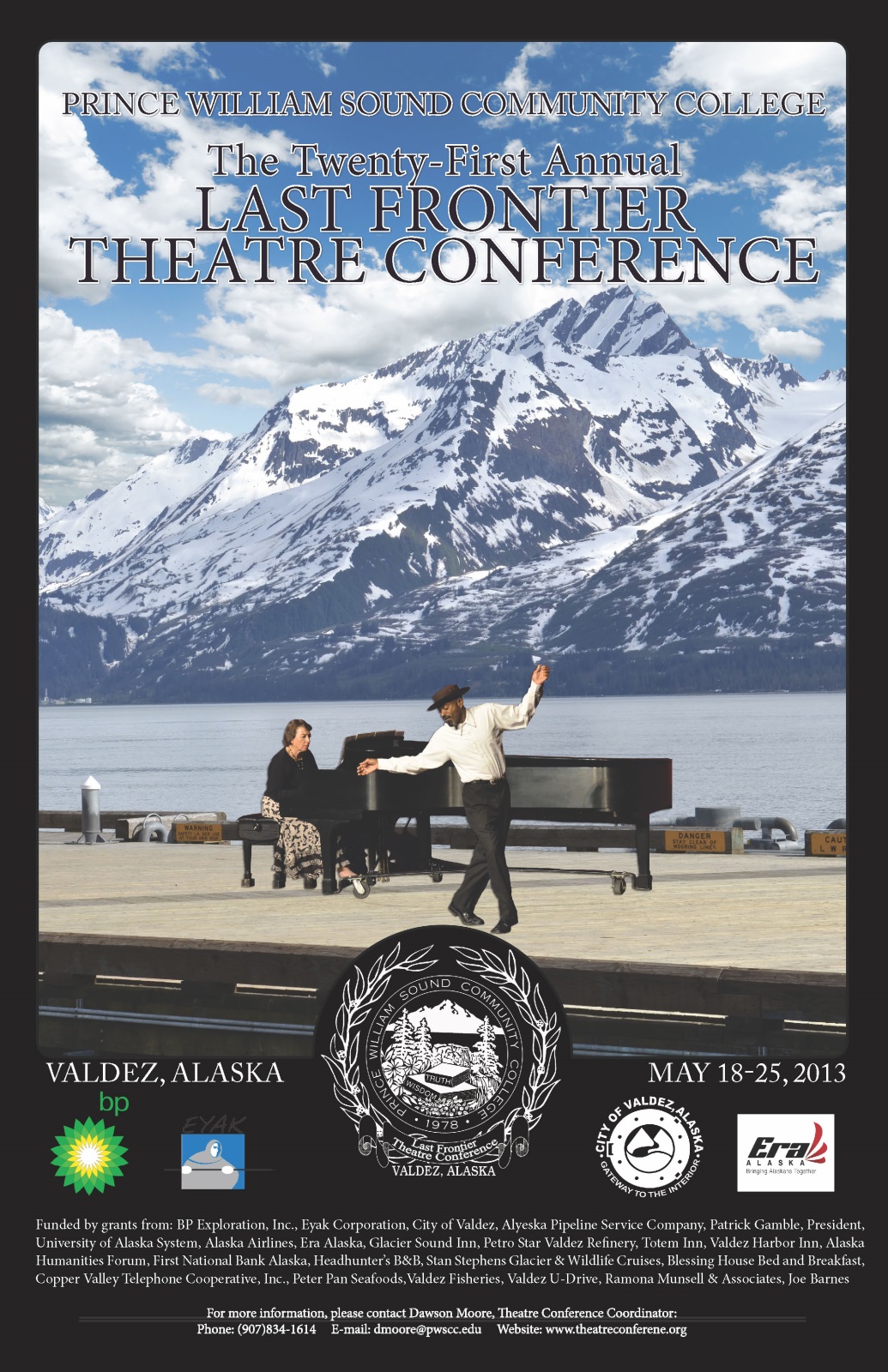 2013 Last Frontier Theatre Conference Poster